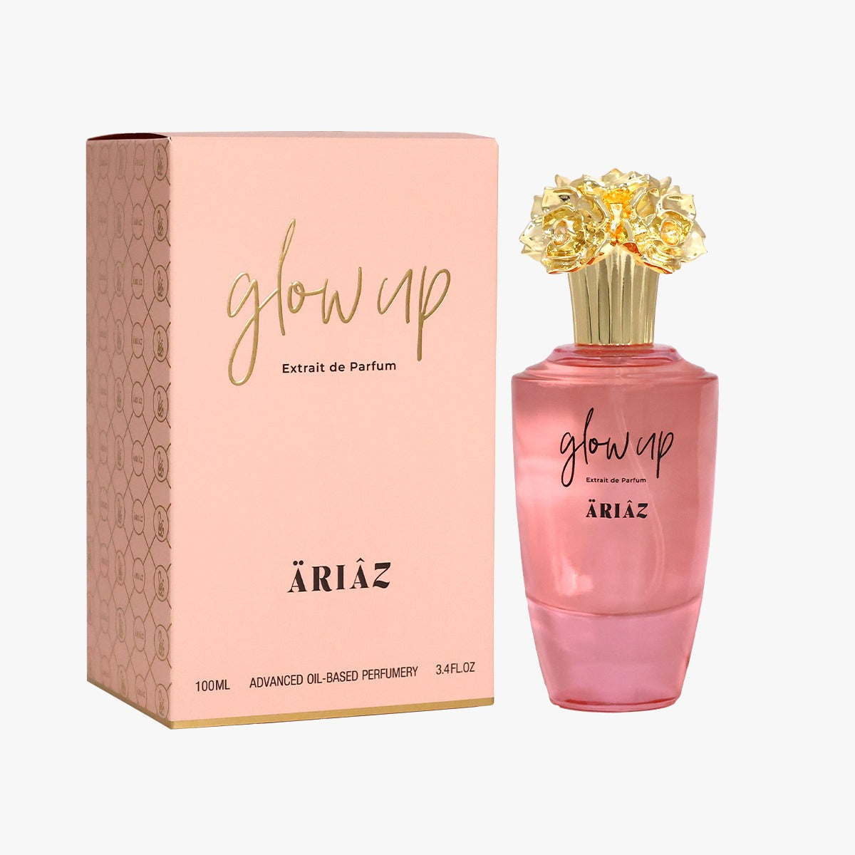 GLOW UP by ARIAZ 3.4oz/100ml Extrait De Parfum for Her – Sweet Floral