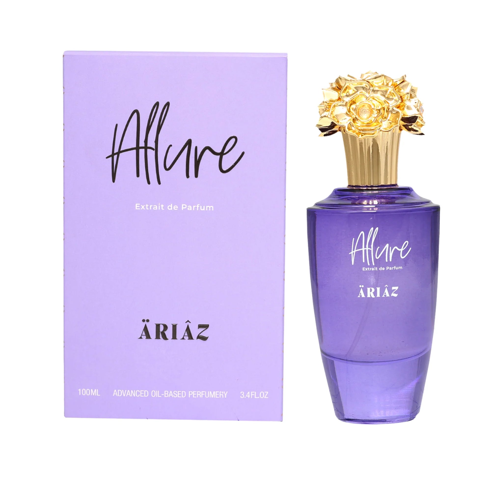 ALLURE by ARIAZ 3.4oz/100ml Extrait De Parfum for Her – Sweet Fruity F