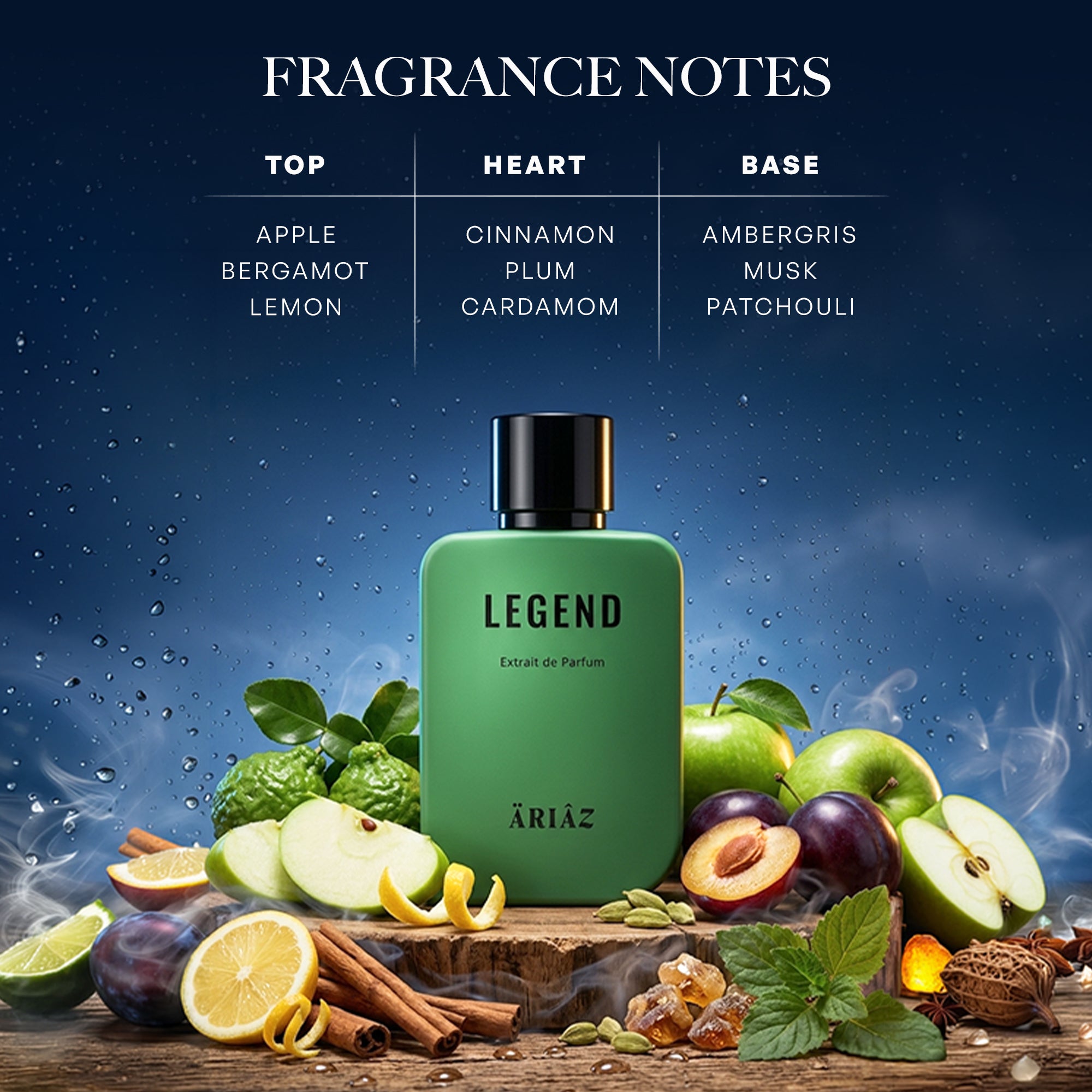 絶版希少 Perfume Legends LEGEND by ARIAZ 3.4oz/100ml Extrait De