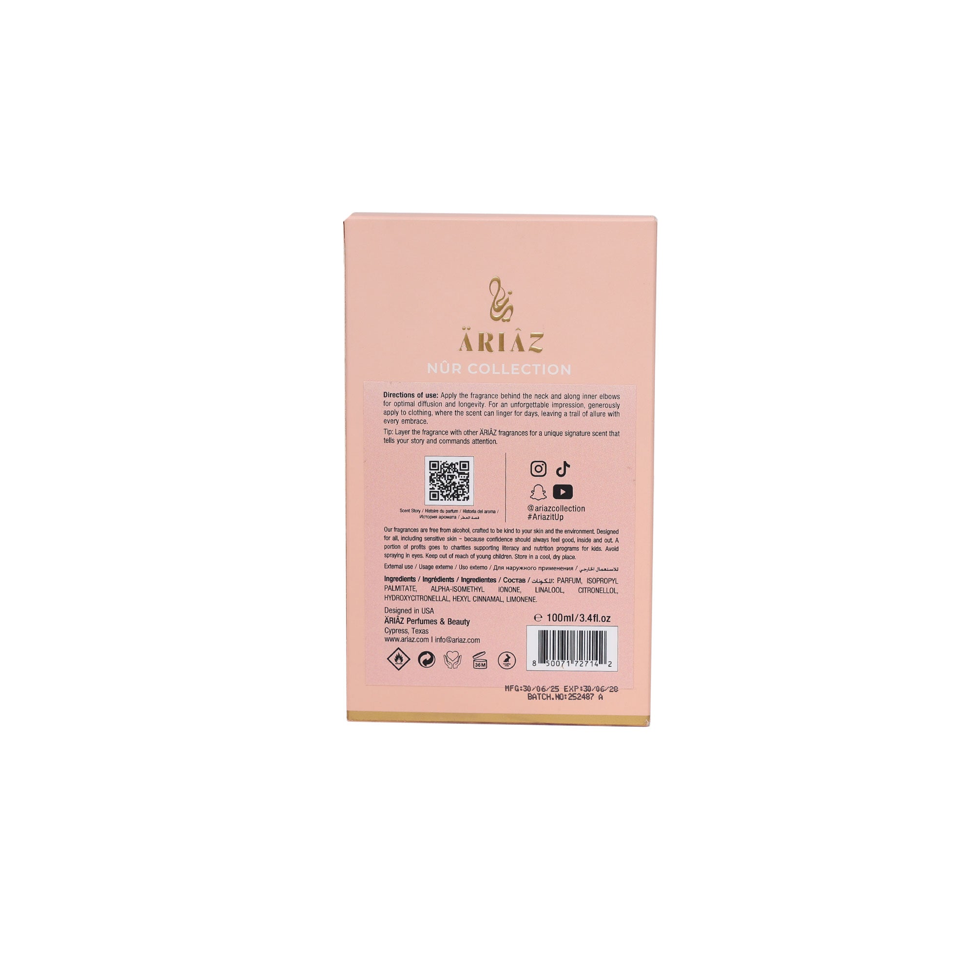 GLOW UP Women 3.4 Oz  Extrait De Parfum