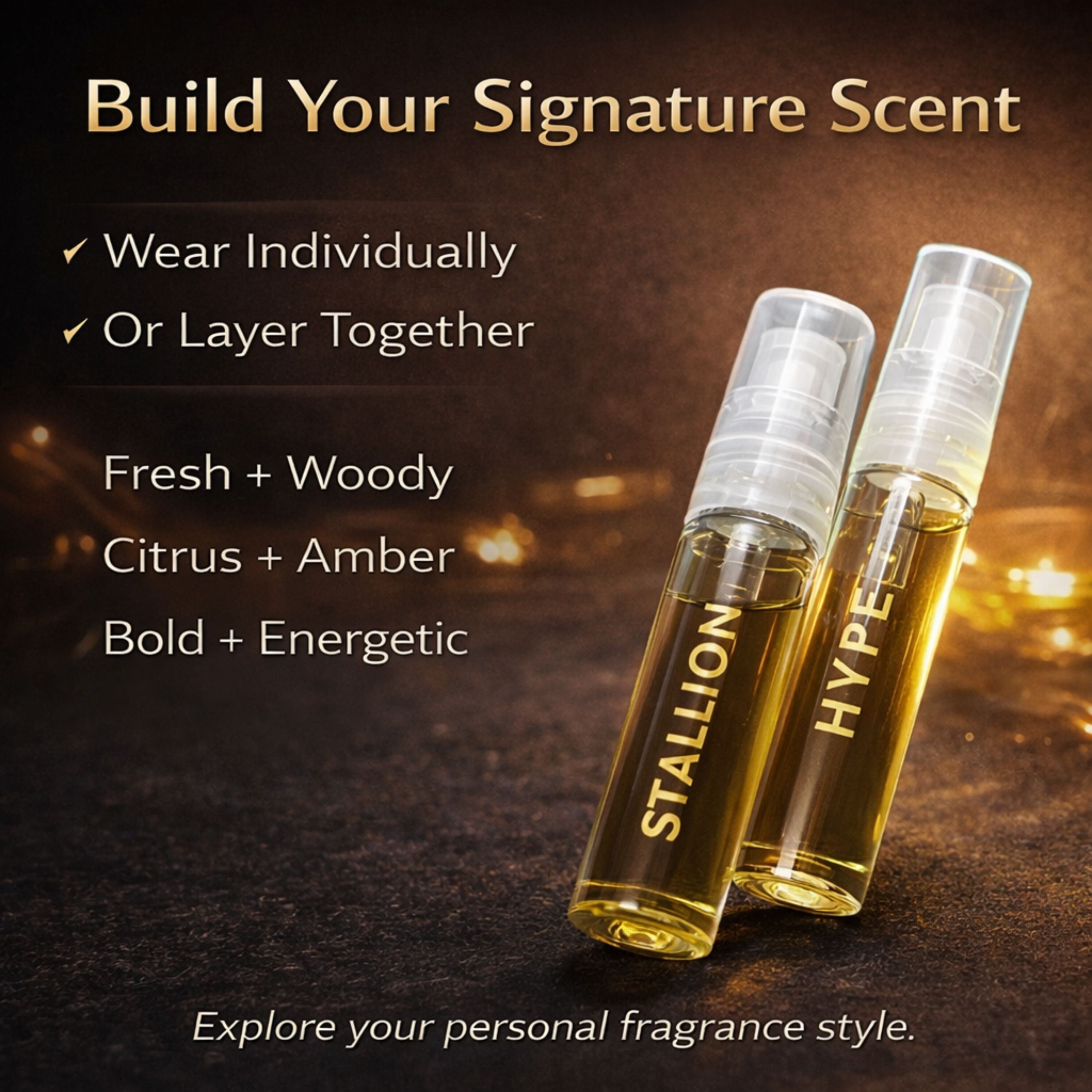 ARIAZ Discovery Layering Set — For Him | Advanced Oil-Based Perfume Set | 6×3ml
